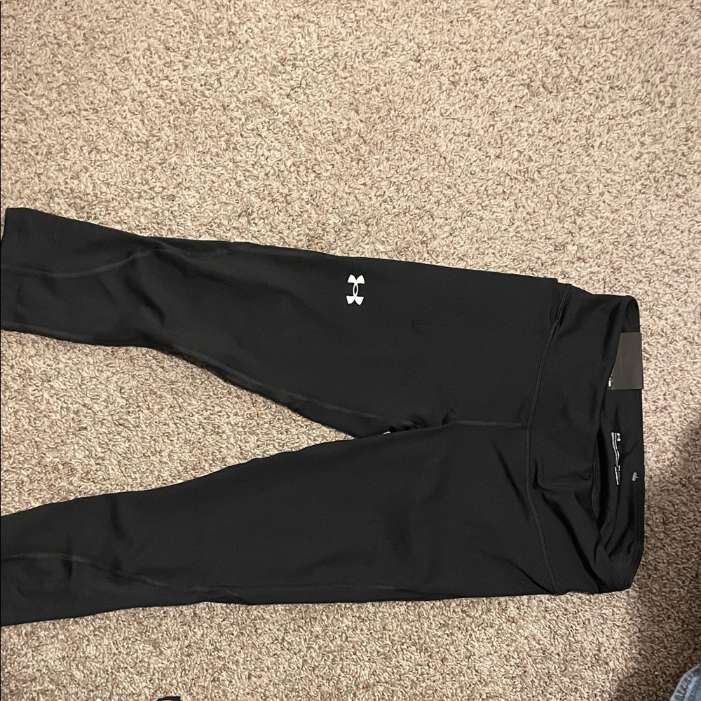 Under Armour Jet Black Athletic Leggings